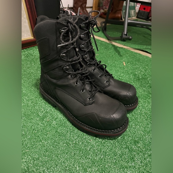 Red Wing Shoes Black Truguard Lite Boots main image 4